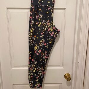 Ideology Black Floral Leggings